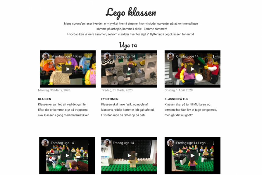 opfindelse Bliv Måling LEGO-Klassen – sjove videoer med masser af matematik – Ballerup